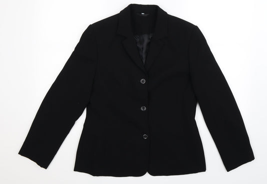 Anne Brooks Womens Black   Jacket Suit Jacket Size 12