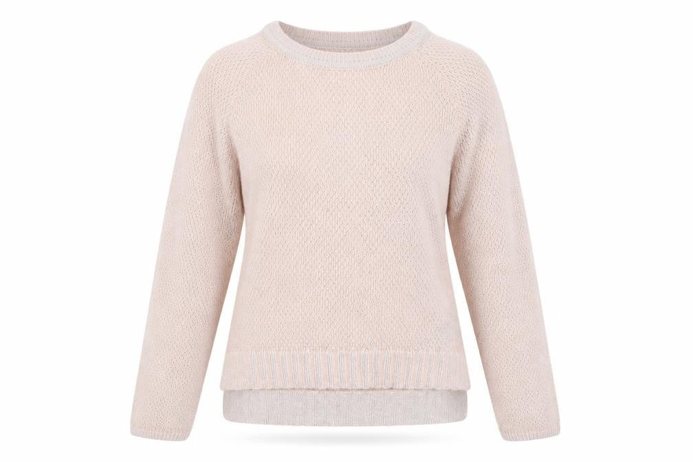 H&M Womens Beige  Knit Pullover Jumper Size XS