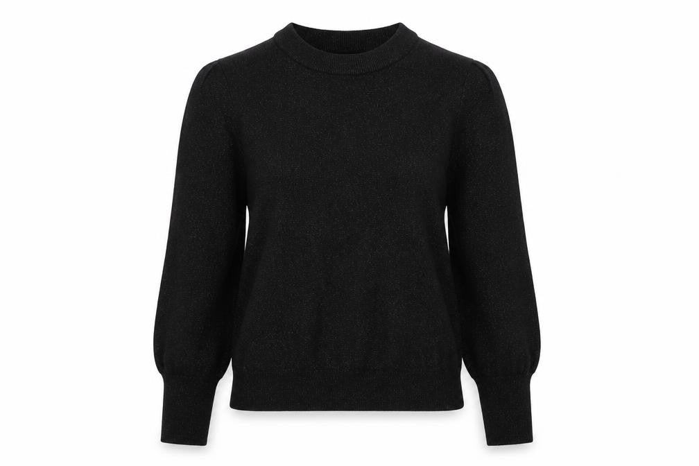 H&M Womens Black  Knit Pullover Jumper Size S