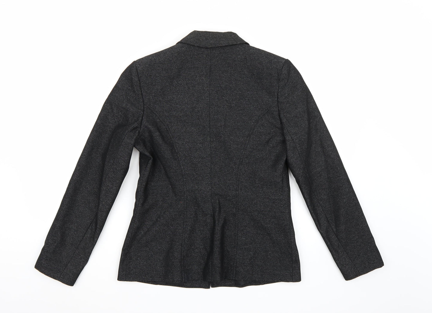 OPUS Womens Black  Rayon Jacket Blazer Size 10