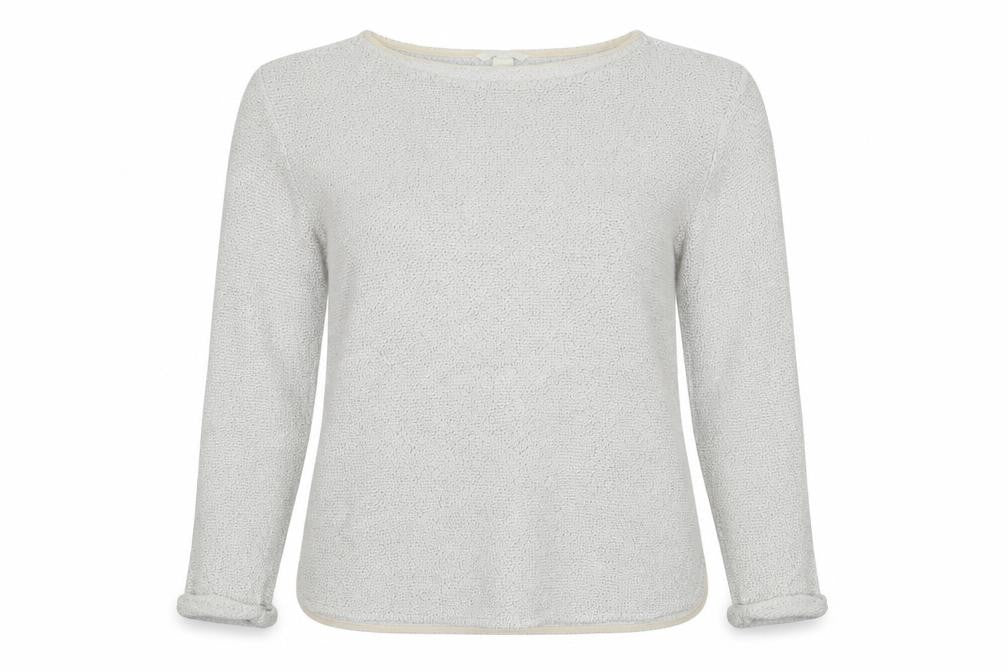 H&M Womens Grey  Knit Pullover Jumper Size L