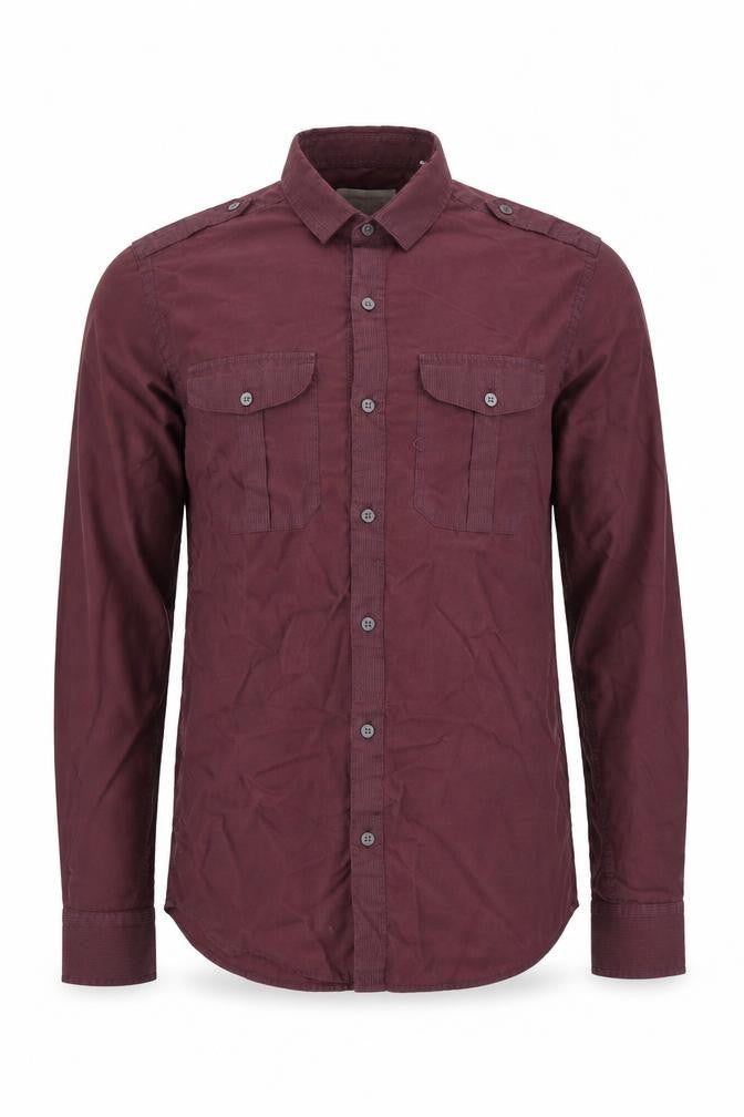 River Island Mens Purple    Button-Up Size S