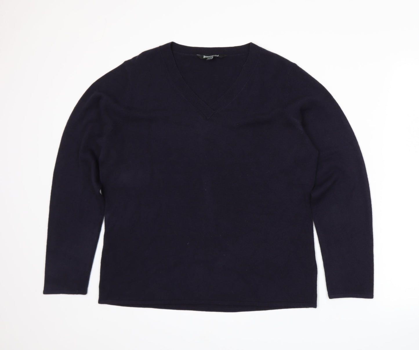 Bonmarché Womens Blue  Knit Pullover Jumper Size XL