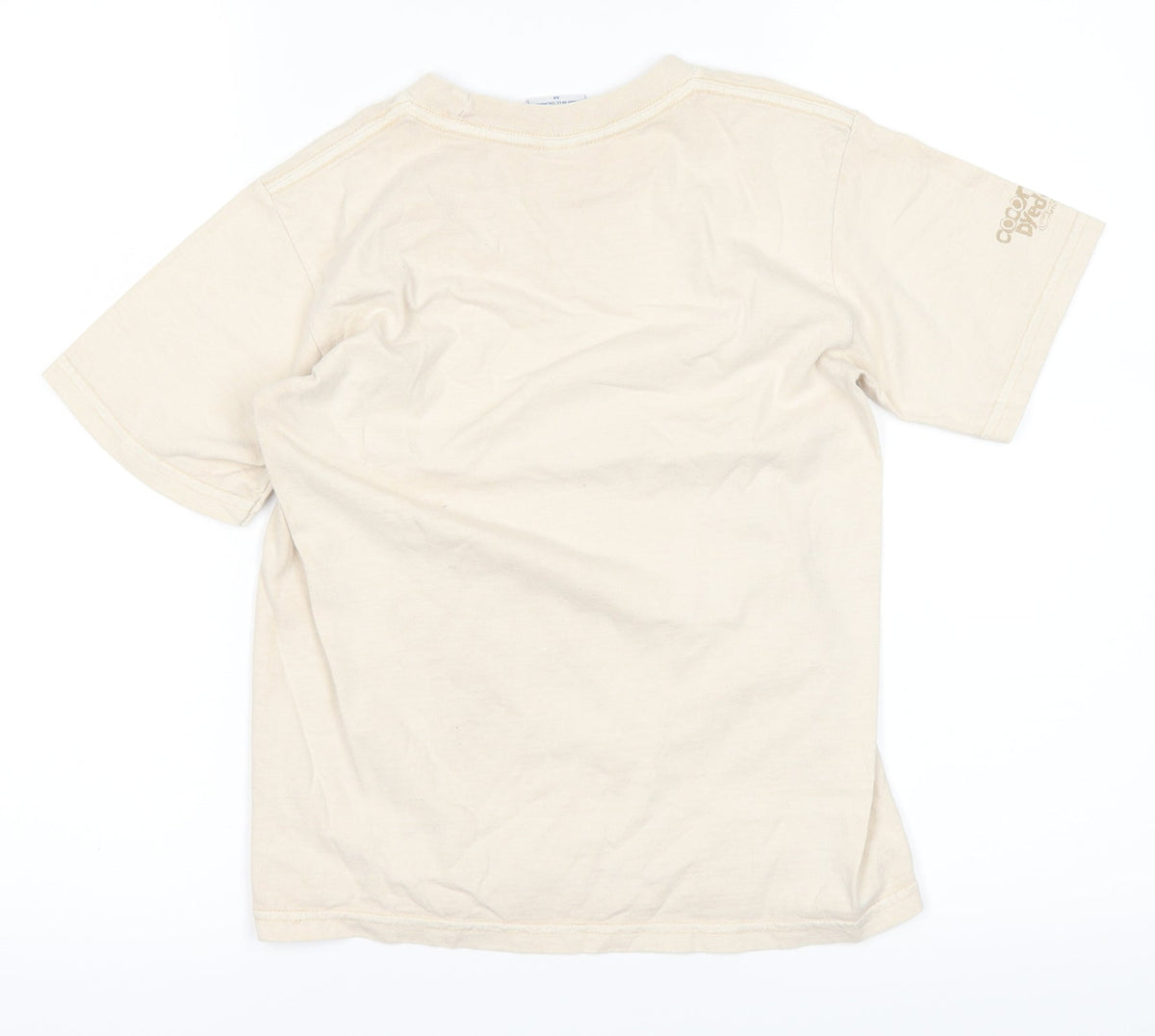 Crazy Shirts Girls Beige   Basic T-Shirt Size M