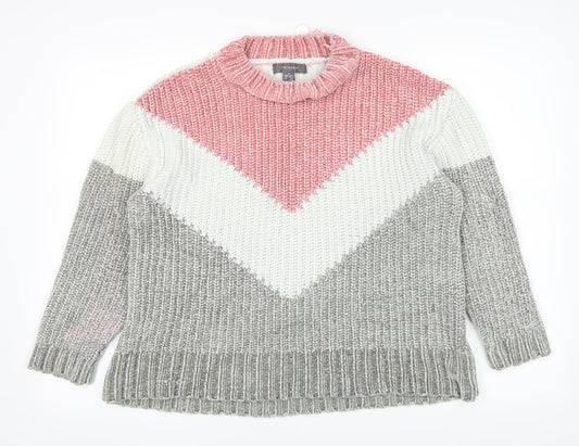 Primark Womens Pink   Pullover Jumper Size 12