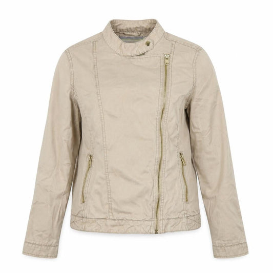 Front view of F&F women’s brown jacket, size UK 12