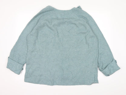 Back view of Next women’s blue jumper, size L