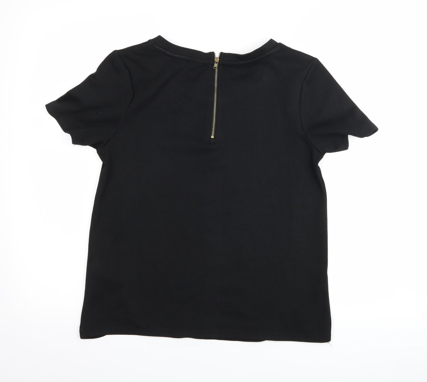 New Look Womens Black   Basic T-Shirt Size 8