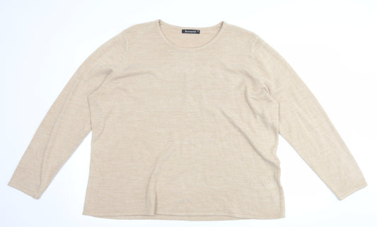 Bonmarché Womens Brown   Pullover Jumper Size XL