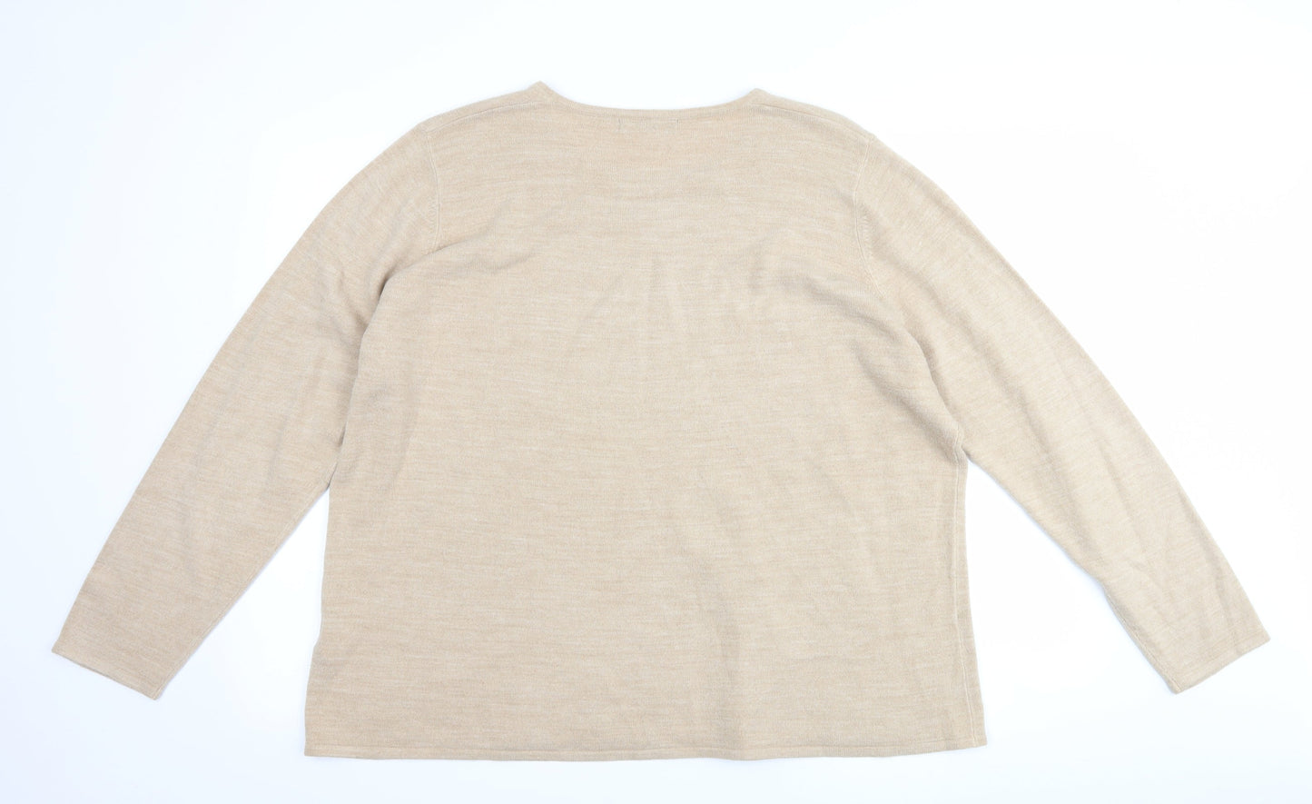 Bonmarché Womens Brown   Pullover Jumper Size XL