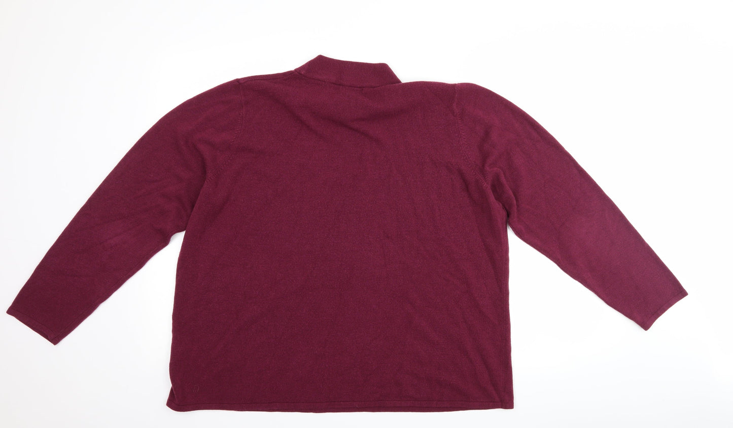 Bonmarché Womens Purple   Pullover Jumper Size XL