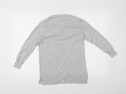 Back view of Next women’s grey jumper, size UK 8