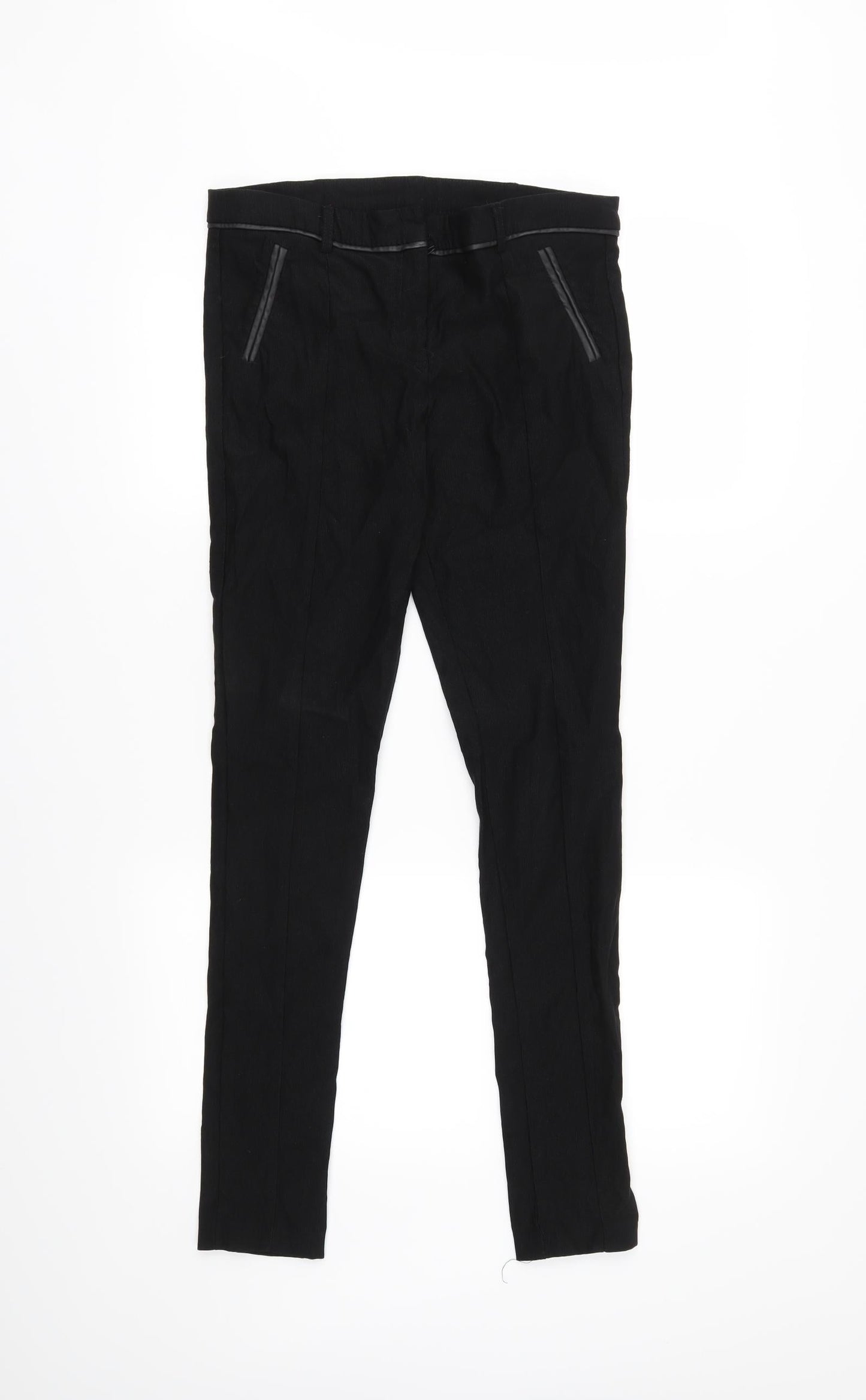 Dorothy Perkins Womens Black   Trousers  Size 12 L29 in