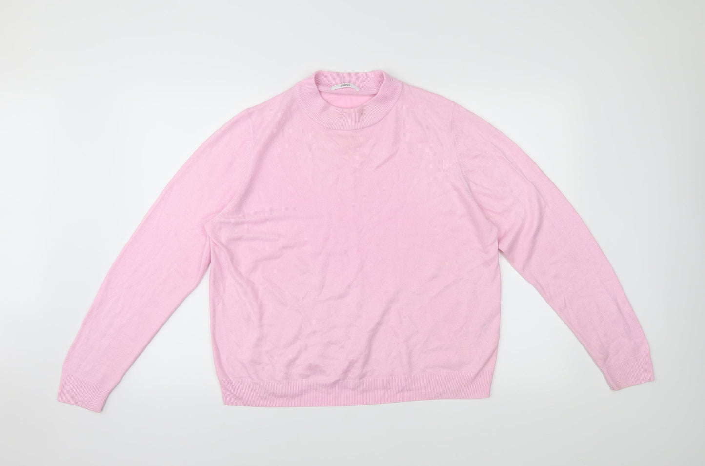 Marks and Spencer Womens Pink   Pullover Jumper Size 18