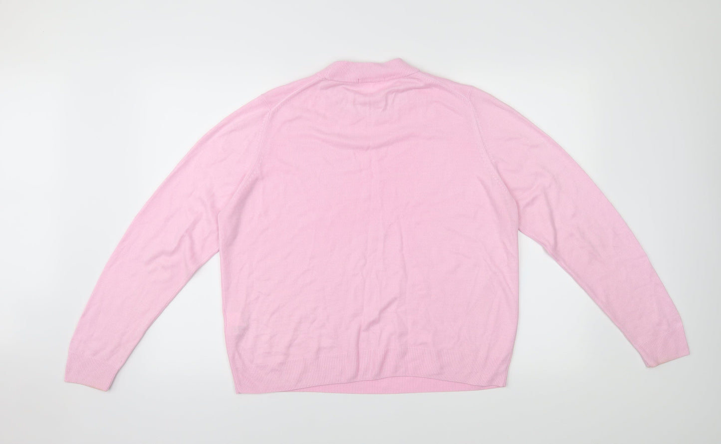 Marks and Spencer Womens Pink   Pullover Jumper Size 18