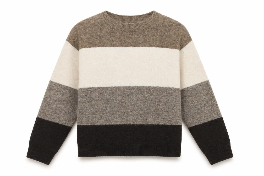 H&M  Womens Multicoloured Striped  Pullover Jumper Size S