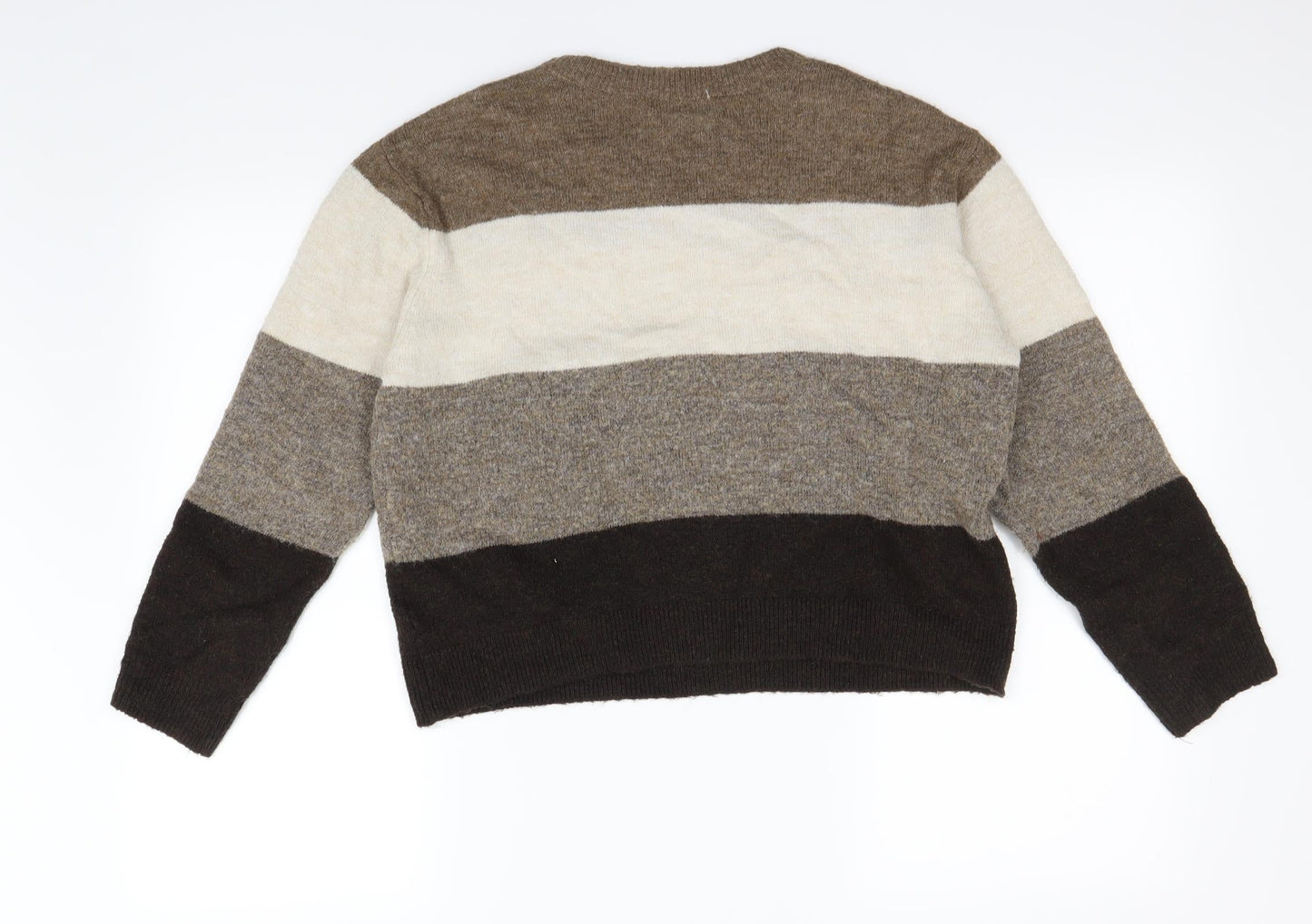 H&M  Womens Multicoloured Striped  Pullover Jumper Size S