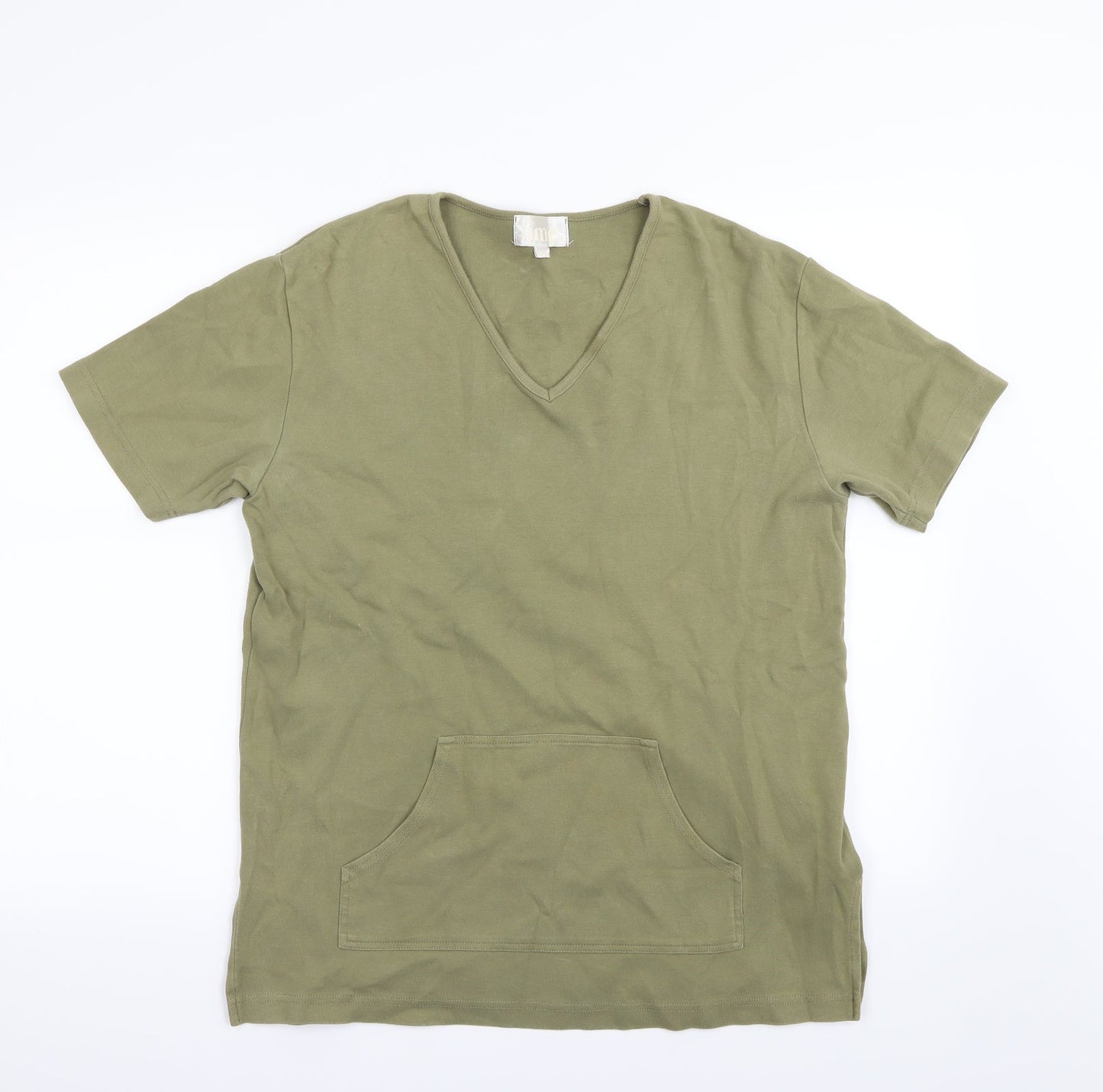 Ame Womens Green   Basic T-Shirt One Size