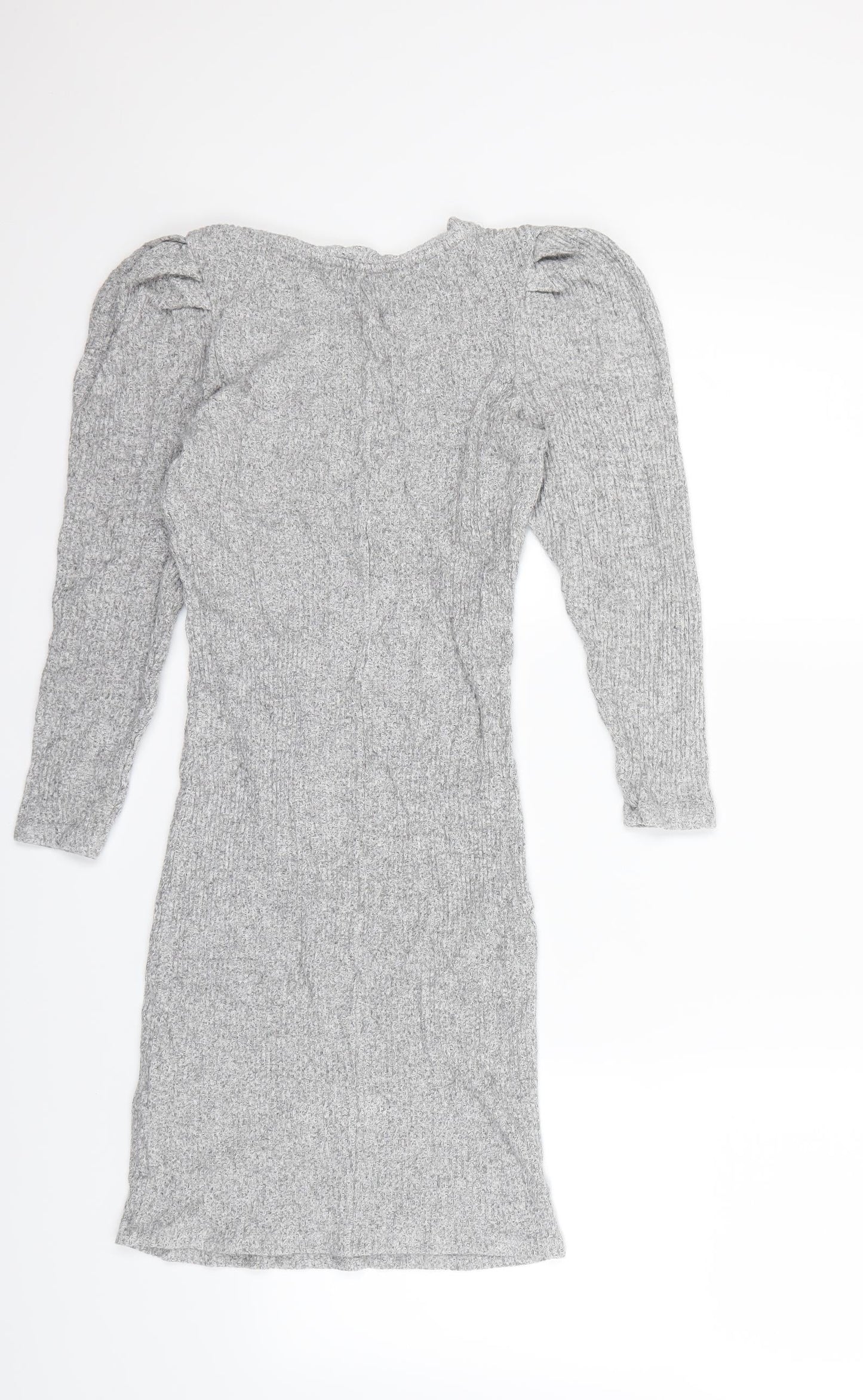 Bershka Womens Grey   Bodycon  Size M
