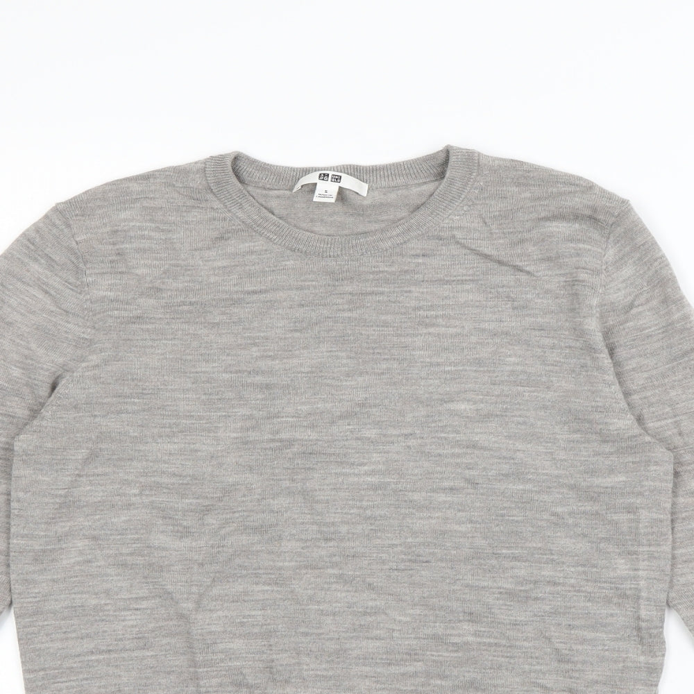 Preworn Womens Grey   Pullover Sweatshirt Size S