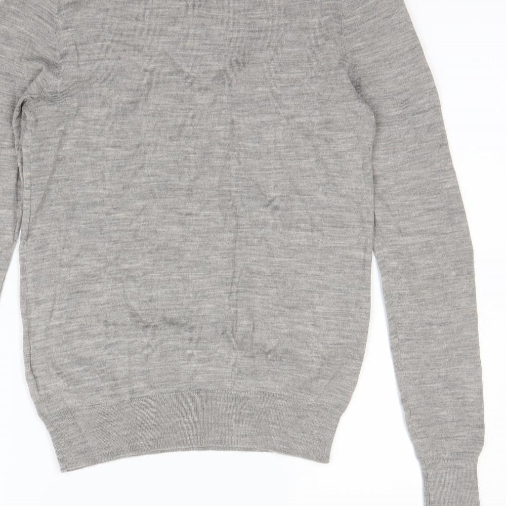 Preworn Womens Grey   Pullover Sweatshirt Size S