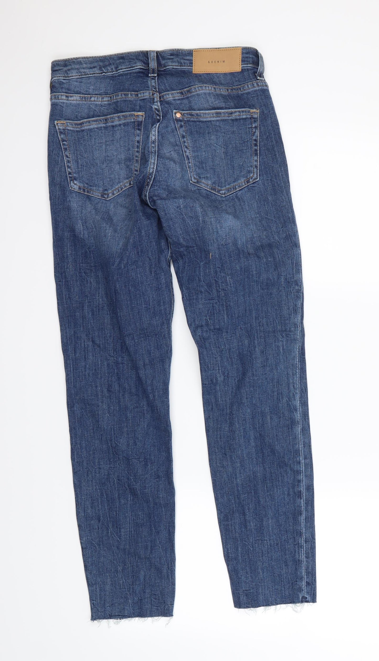 H&M Womens Blue   Skinny Jeans Size 6 L27 in