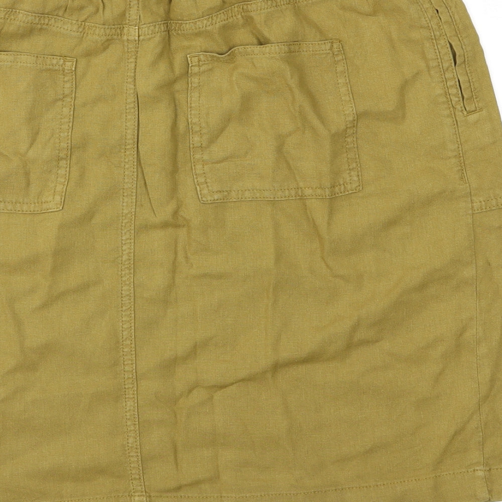 Marks and Spencer Womens Green   Straight & Pencil Skirt Size 12