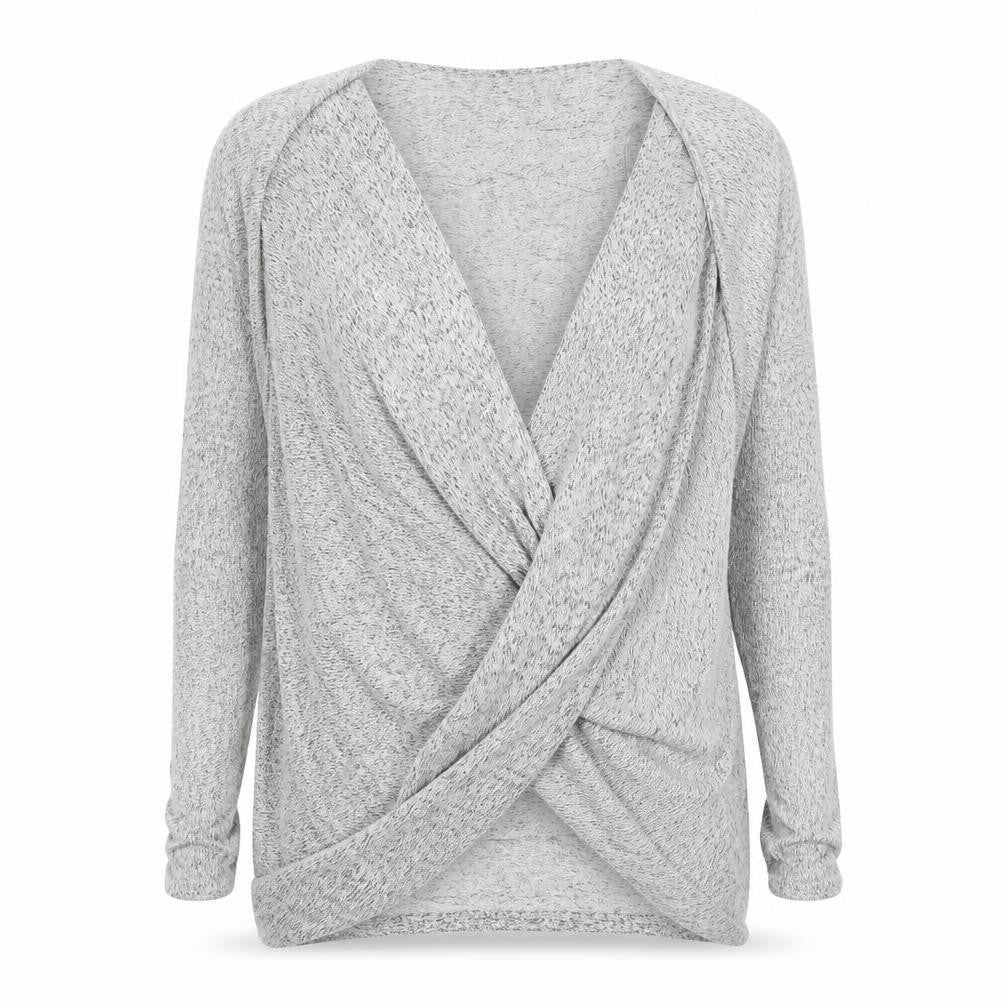 River Island Womens Grey  Knit Pullover Jumper Size 6