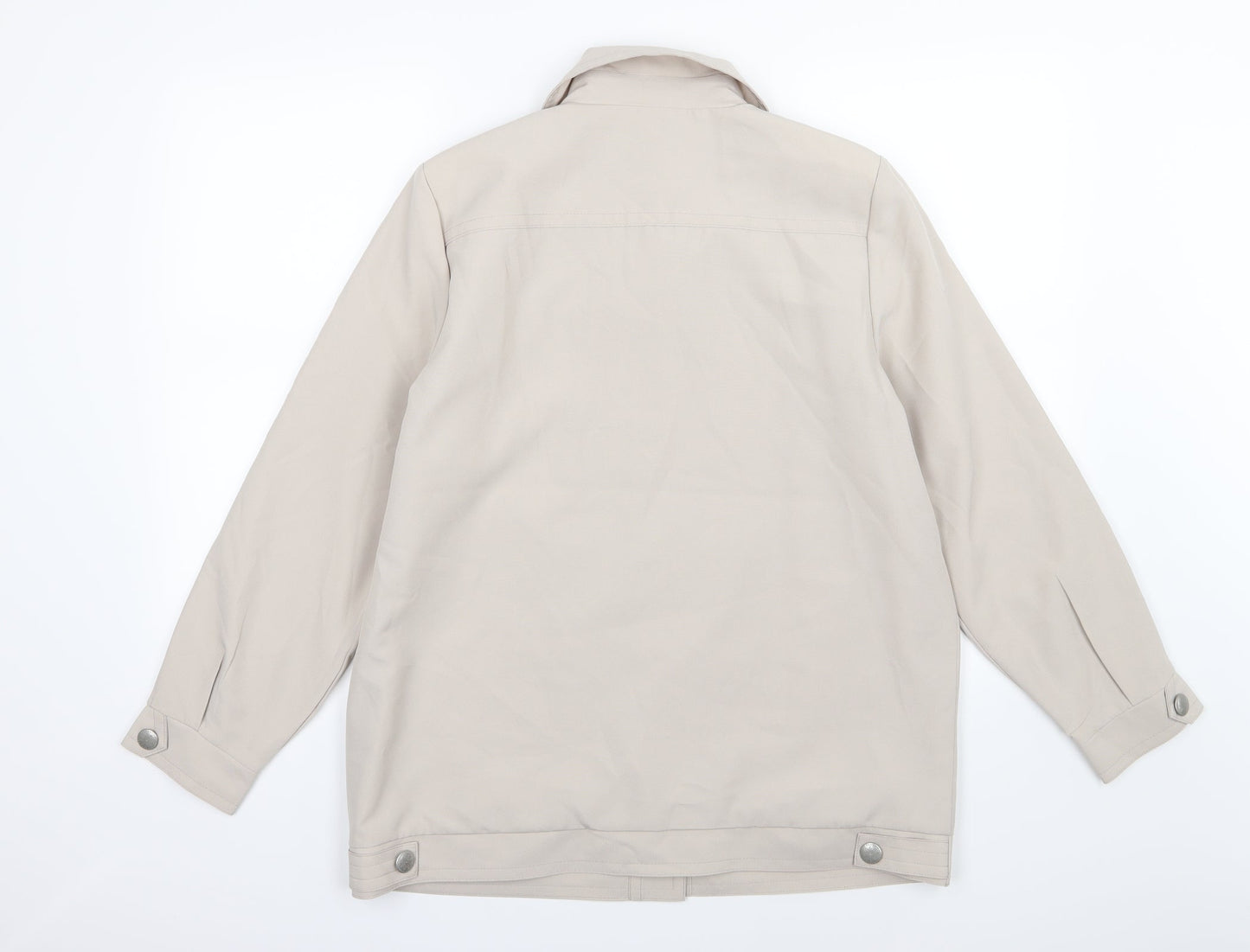 Amalina Womens Beige   Jacket  Size 14