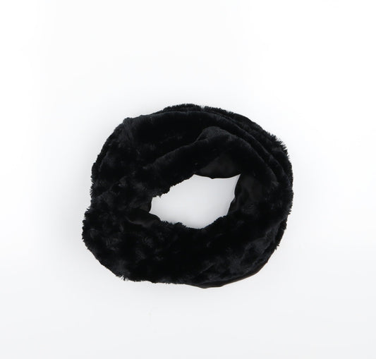Preworn Womens Black    Scarf   - Snood