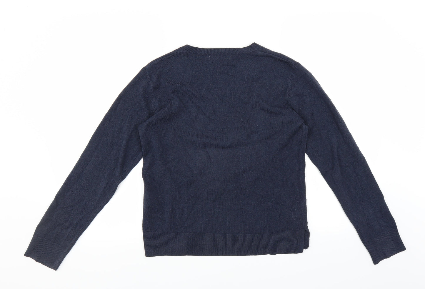 Marks and Spencer Womens Blue   Pullover Jumper Size 8