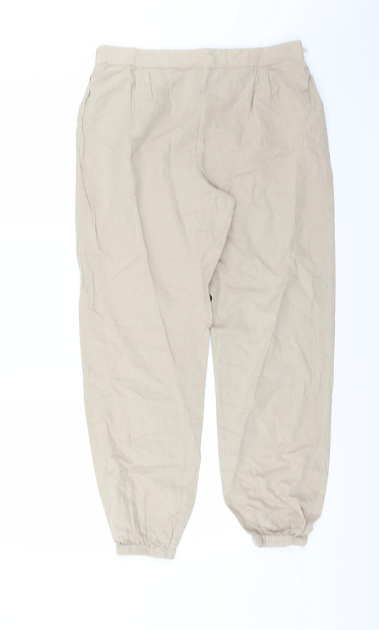 KOAN Womens Beige   Trousers  Size 16 L28 in