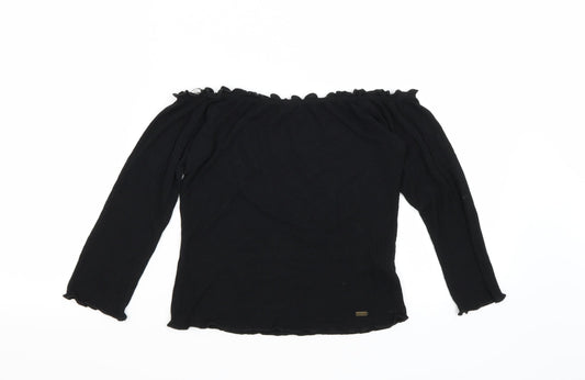 Be Umbrale  Womens Black   Basic T-Shirt Size M