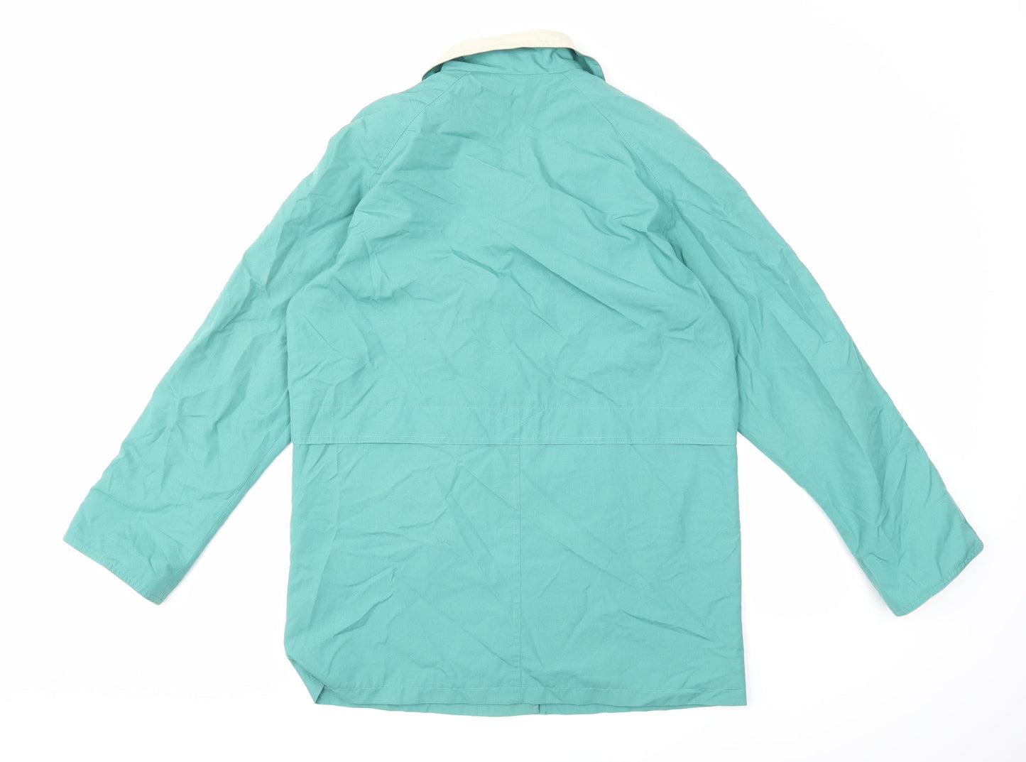 Damart Womens Green   Overcoat Coat Size 14