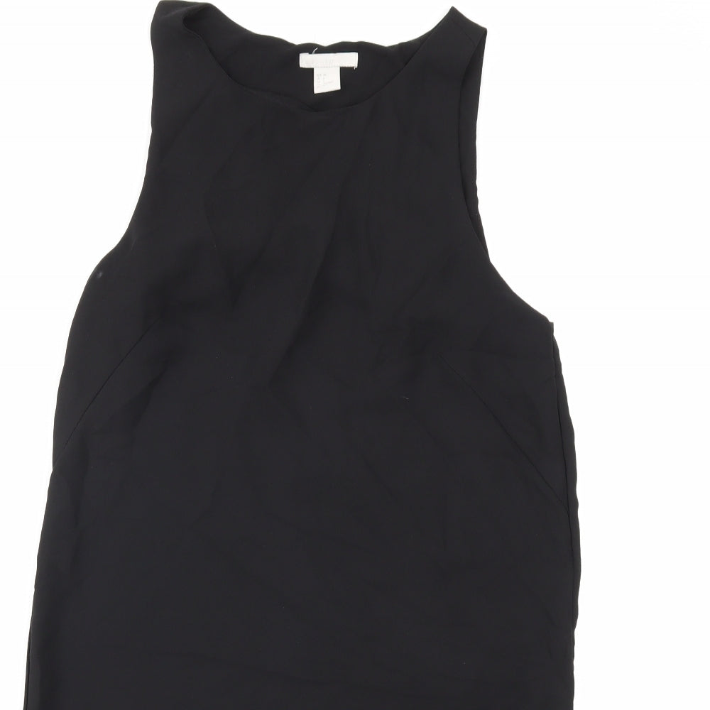 H&M Womens Black   Shift  Size 8