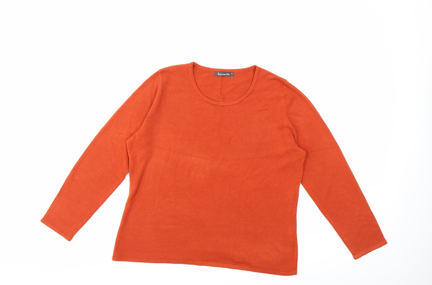Bonmarché Womens Orange   Pullover Jumper Size M