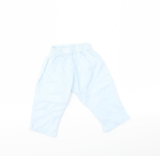 rose & bleu Baby Blue  Corduroy  Trousers Size 12 Months