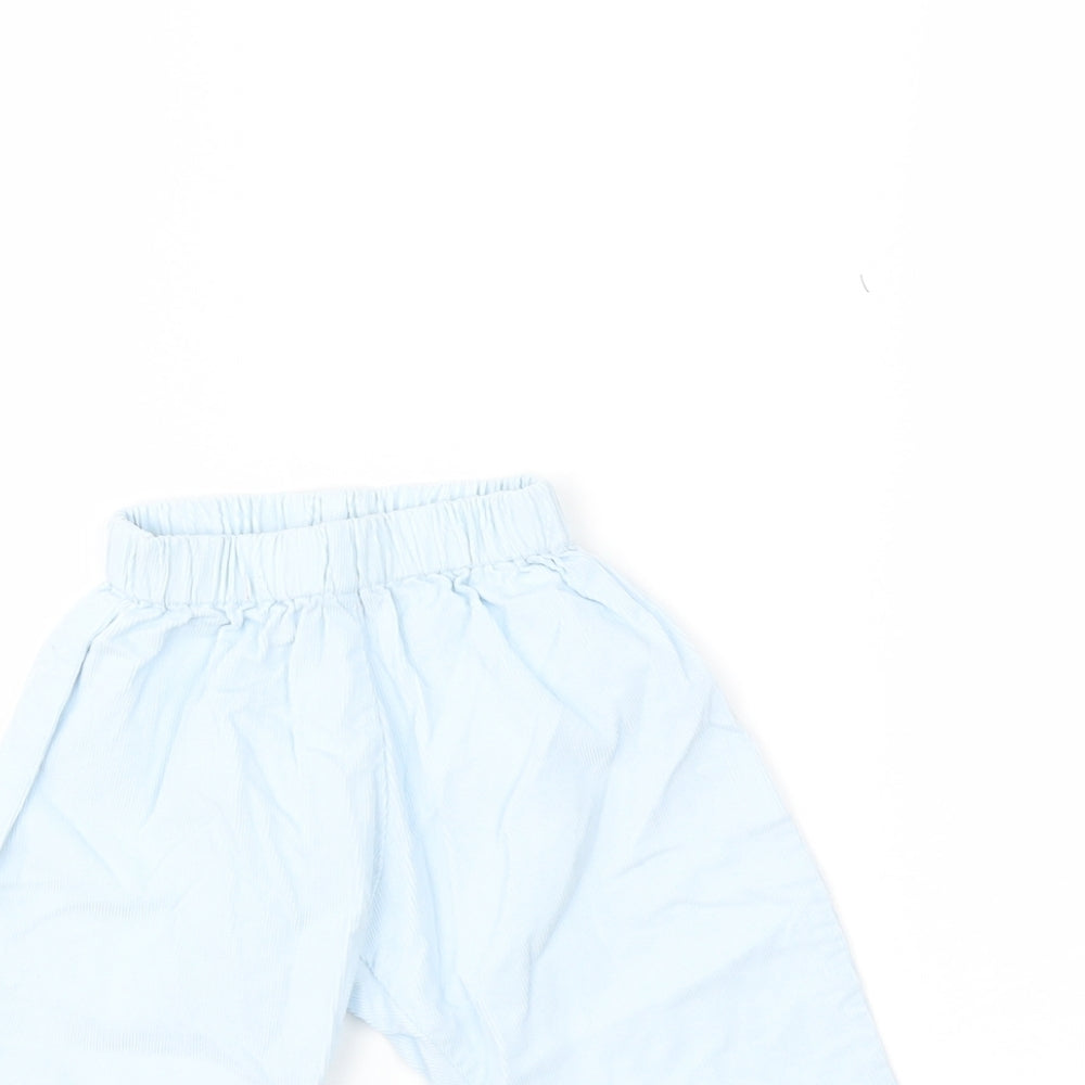 rose & bleu Baby Blue  Corduroy  Trousers Size 12 Months