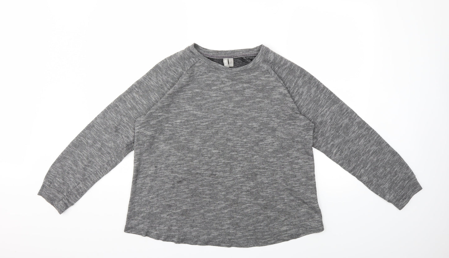 ASOS Womens Grey  Knit Pullover Jumper Size 12