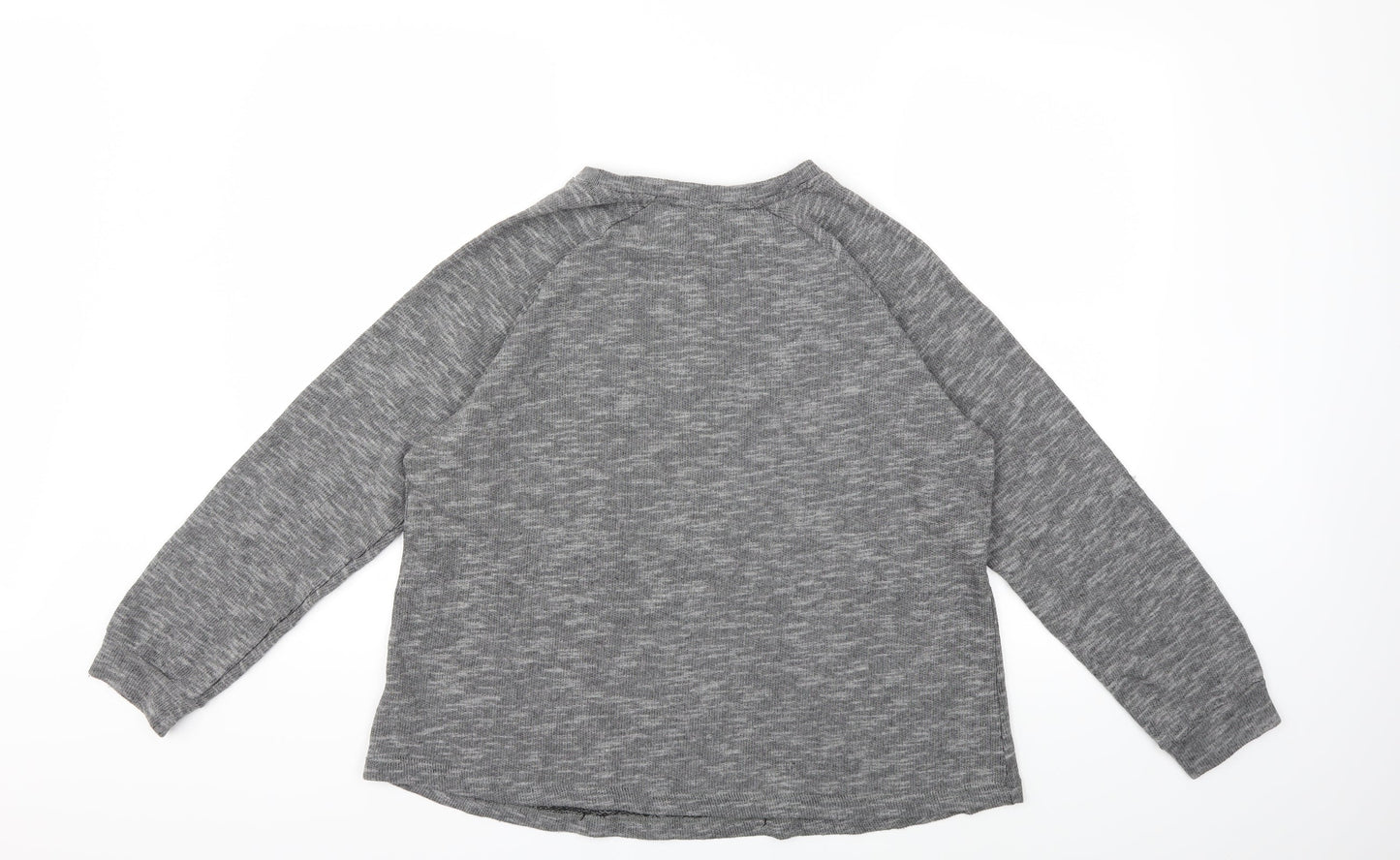 ASOS Womens Grey  Knit Pullover Jumper Size 12