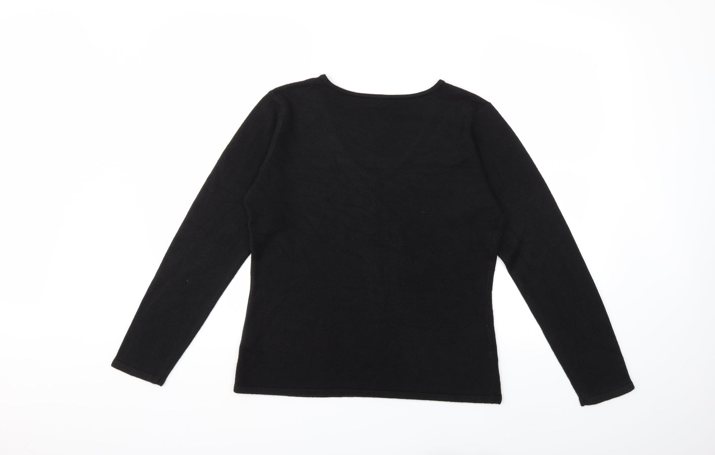 Bonmarché Womens Black   Pullover Jumper Size S