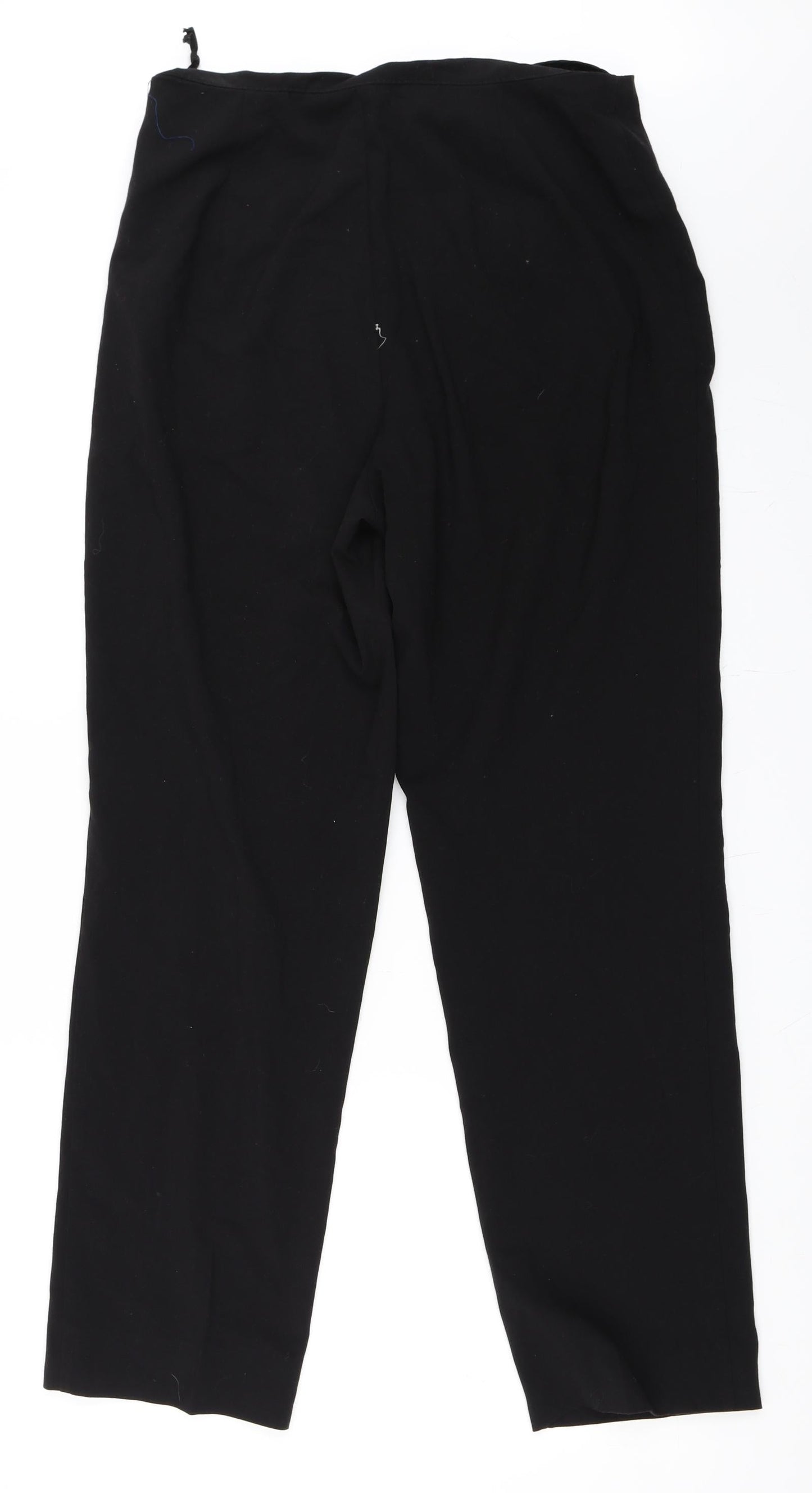 Marks and Spencer Womens Black   Trousers  Size 14 L30.5 in