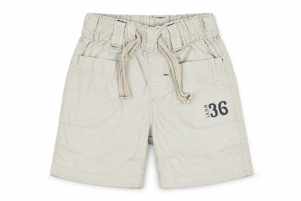 Next Boys Beige   Cropped Trousers Size 12-18 Months