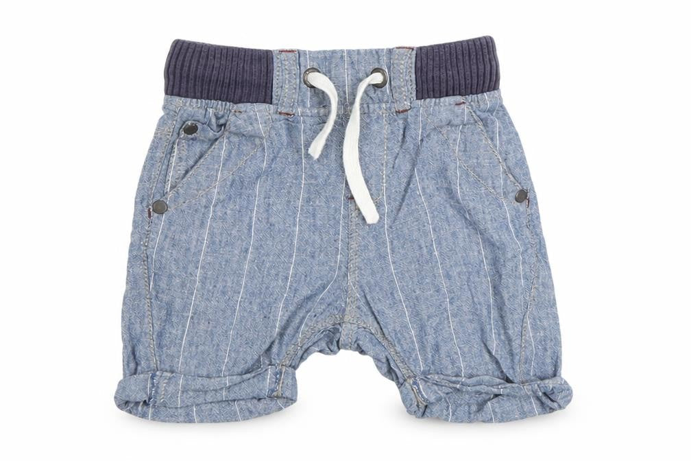 Next Boys Blue   Cropped Trousers Size 12-18 Months
