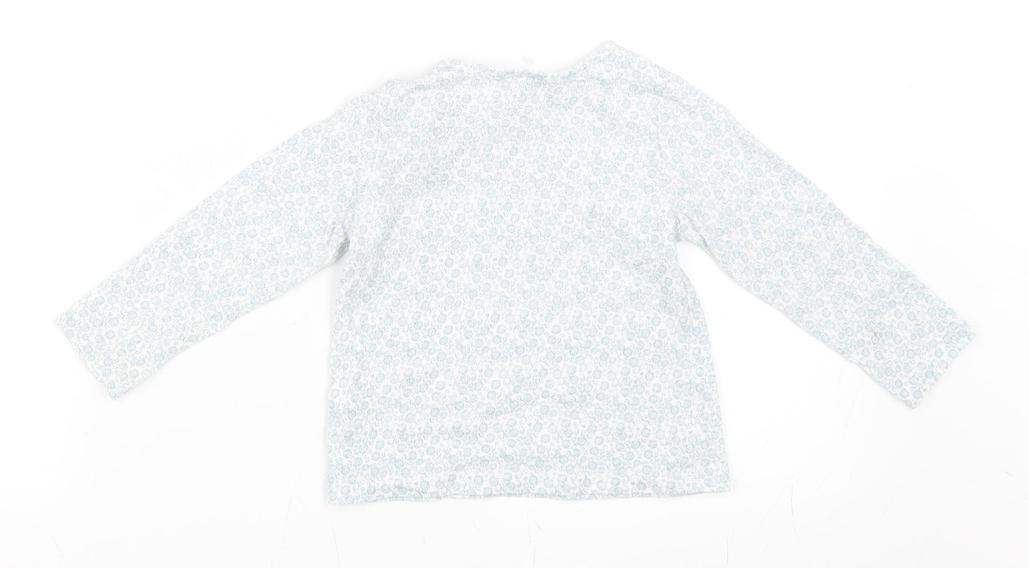 Monsoon Girls Blue   Basic T-Shirt Size 12-18 Months
