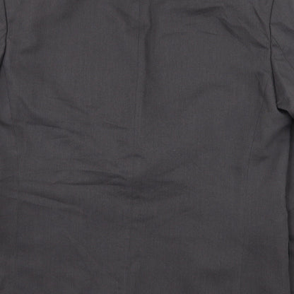 Brand and care label for C&A men’s grey jacket suit jacket, size L