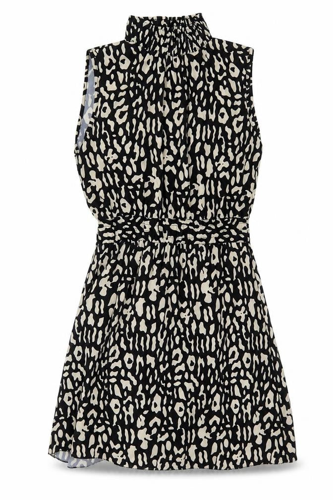 Cameo Rose Womens Brown Animal Print Fit & Flare Size M