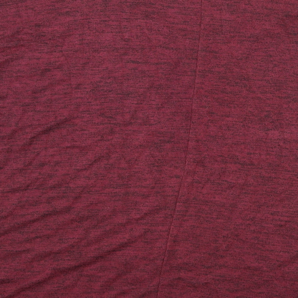 New Look Womens Purple  Jersey Basic T-Shirt Size S