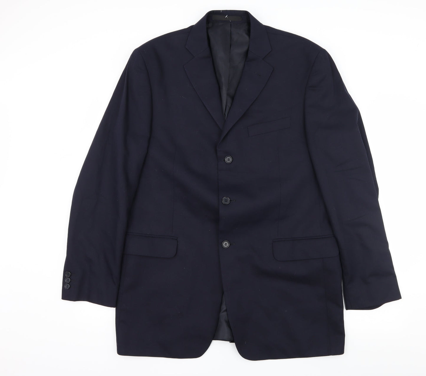 Marks and Spencer Mens Blue   Jacket Suit Jacket Size L
