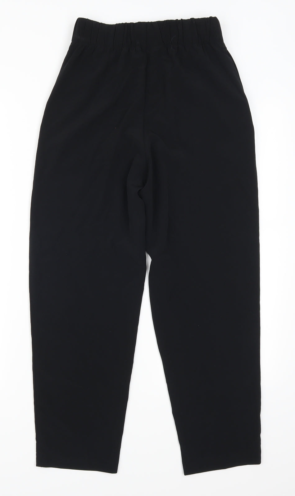 Preworn Womens Black   Trousers  Size 24 in L25 in